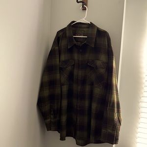 Dixxon Flannel Nightmare men’s 5XL (green/black/red)